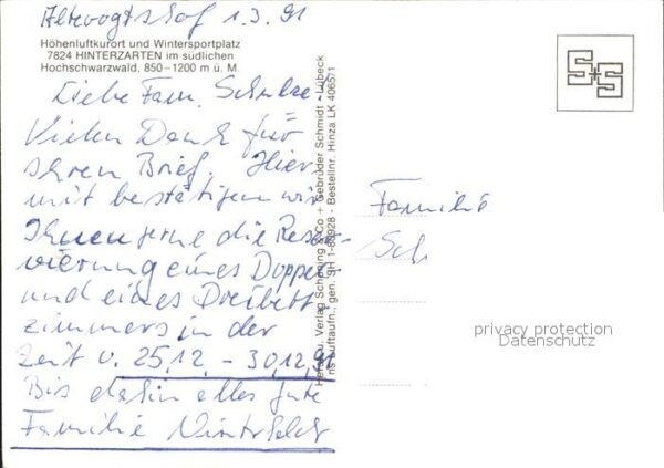 Hinterzarten Altevogtshof Fliegeraufnahme – Bild 2