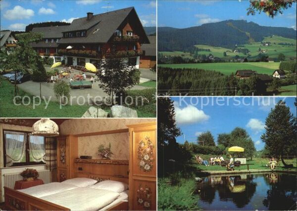 Hinterzarten Pension Landhaus Rombach Zimmer Teich P