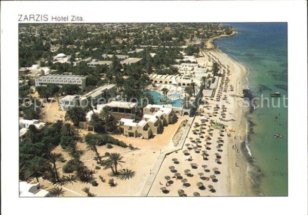 Zarzis Hotel Zita Fliegeraufnahme