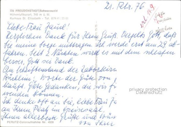 Freudenstadt Kurhaus St Elisabeth – Bild 2