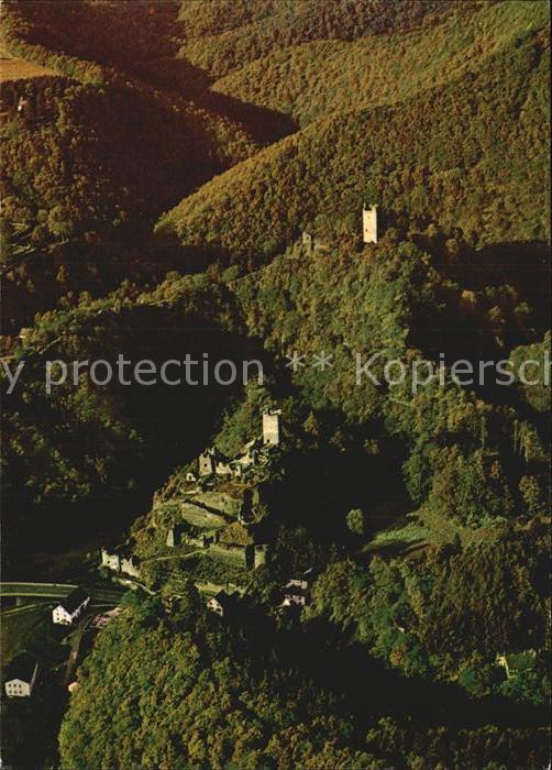 Manderscheid Eifel Ober und Niederburg Liesental Fliegerau