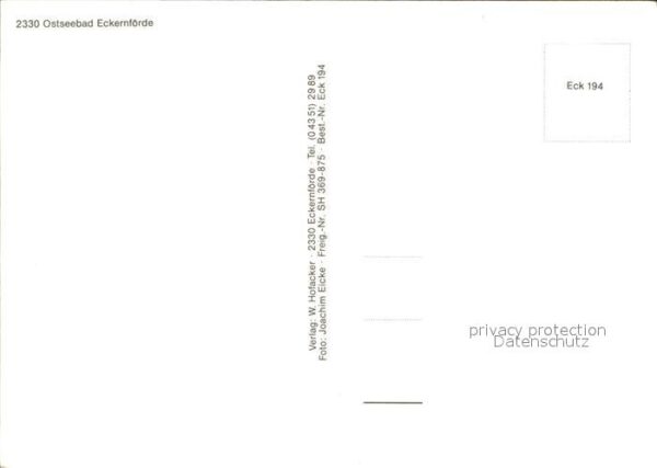 Eckernfoerde Fliegeraufnahme – Bild 2