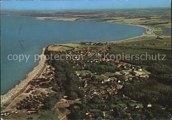 Hohwacht Ostseebad Fliegeraufnahme