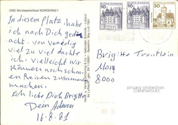 Norderney Nordseebad Fliegeraufnahme – Bild 2