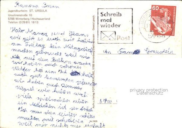 Winterberg Hochsauerland Jugendkurheim St Ursula – Bild 2