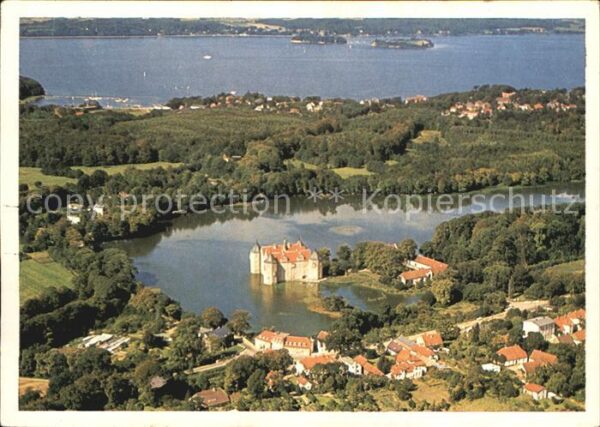 Gluecksburg Ostseebad Schloss Glücksburg Fliegeraufnahme