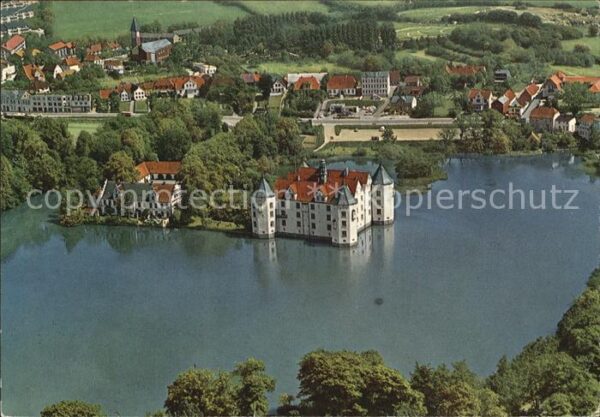 Gluecksburg Ostseebad Schloss Glücksburg Fliegeraufnahme