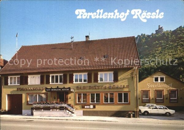 Honau Lichtenstein Forellenhof Rössle