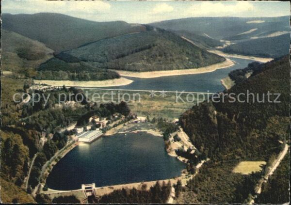 Osterode Harz Sösetalsperre Fliegeraufnahme
