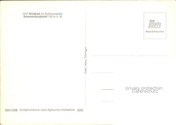Wildbad Schwarzwald Sommerberghotel – Bild 2