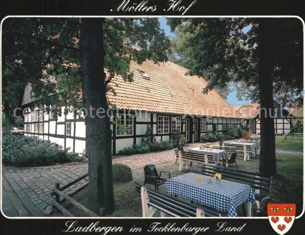 Ladbergen Altes Gasthaus Möllers Hof Garten