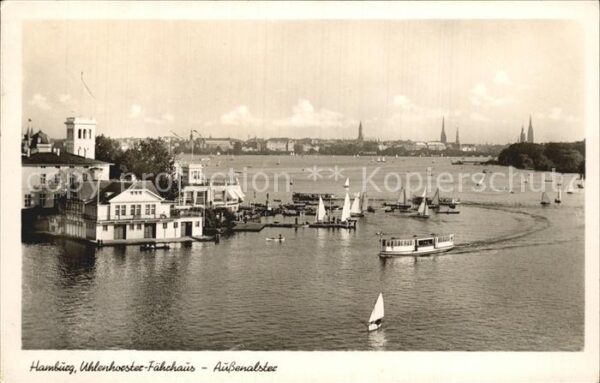 Hamburg Uhlenhorster Fährhaus Aussenalster