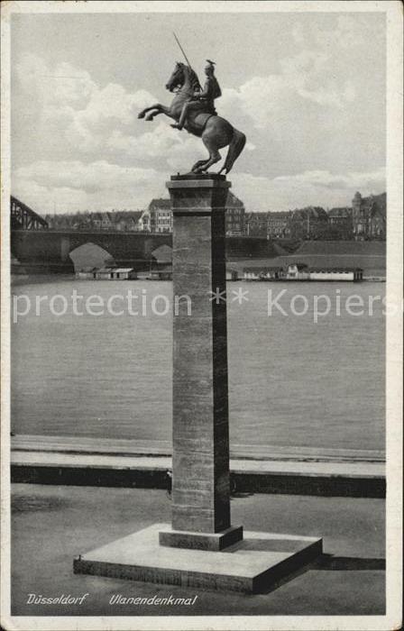Duesseldorf Ulanendenkmal