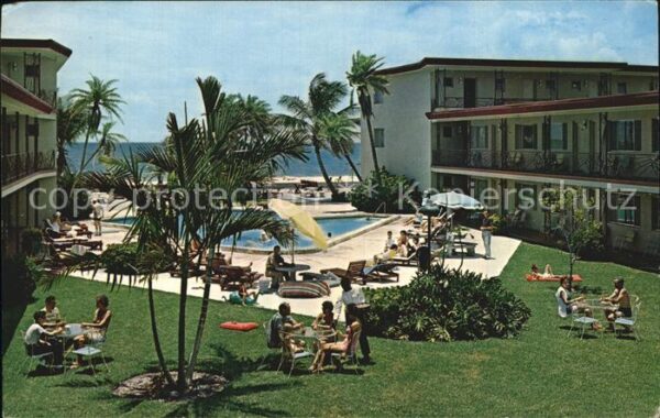 St Petersburg Florida Thunderbird Motel Treasure Island