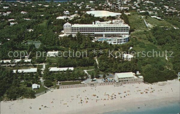 Bermuda Elbow Beach Surf Club Fliegeraufnahme