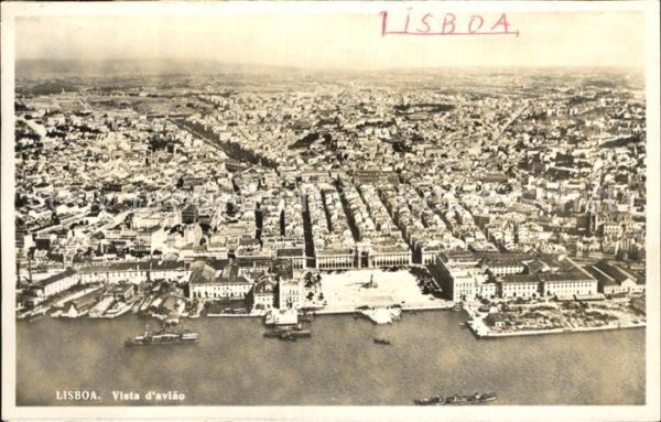Lisboa Fliegeraufnahme