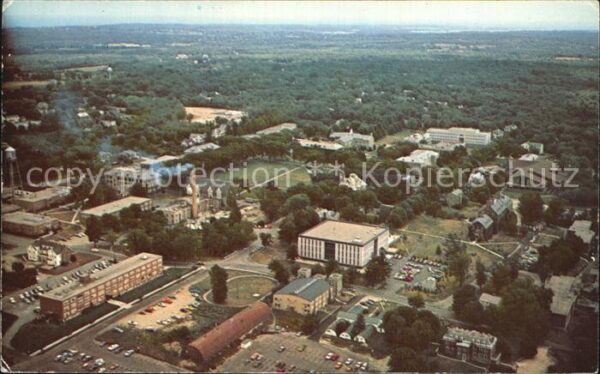 Rhode Island US-State Air view of the University of Rhode Isl