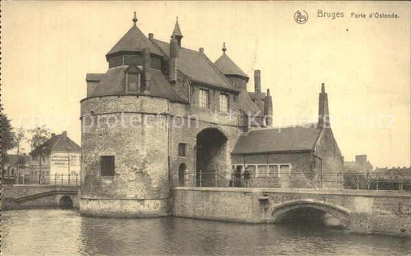 Bruges BRUGGE Belgie Porte d_Ostende