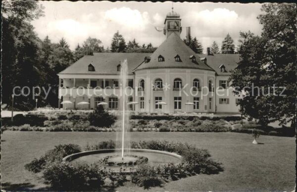 Bad Toelz Kurhaus Fontäne