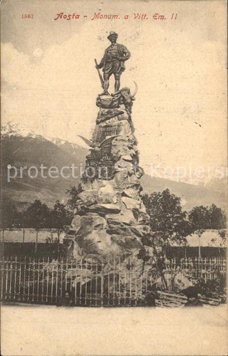 Aosta Monument a Vittorio Emanuele