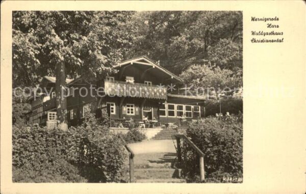 Wernigerode Harz Waldgasthaus Christianental