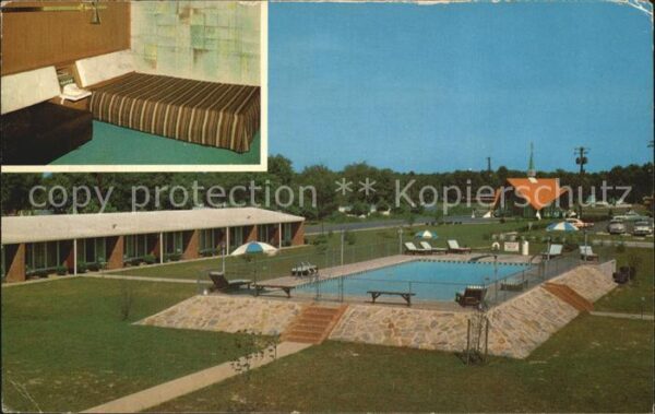 Salisbury Maryland Howard Johnsons Motor Lodge Swimmingpoo
