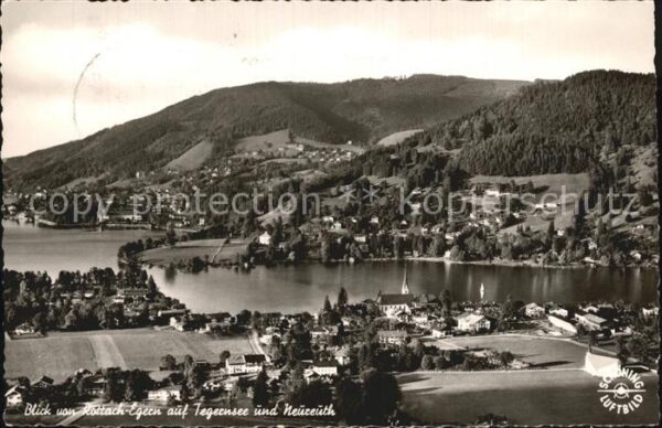 Rottach-Egern mit Tegernsee und Neureuth Fliegeraufna