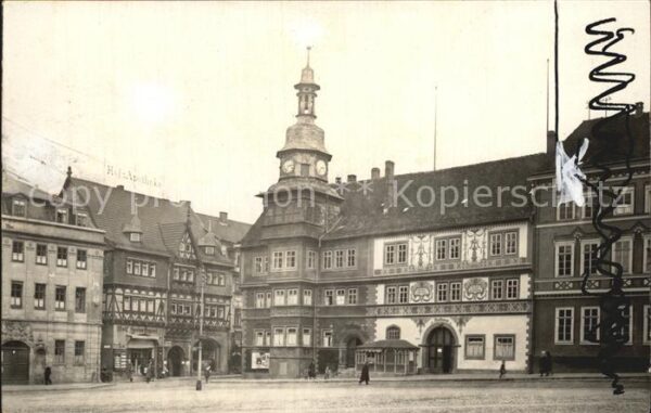 Eisenach Thueringen Marktplatz
