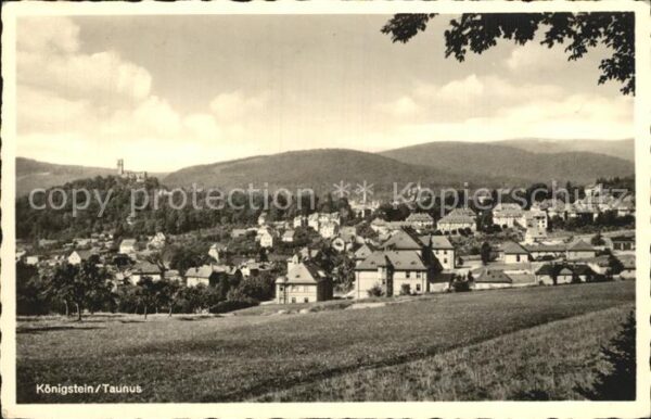 Koenigstein Taunus Panorama