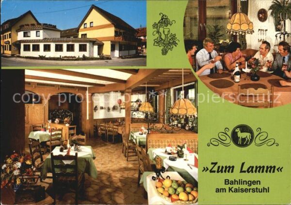 Bahlingen Landgasthof Metzgerei Zum Lamm