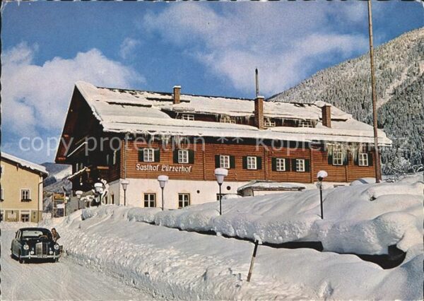 Untertauern Gasthof Lürzerhof im Winter