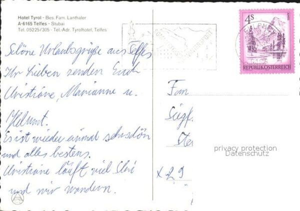 Telfes Stubai Hotel Tyrol Speisesaal Gaststube Marien – Bild 2