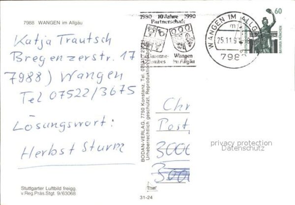 Wangen Allgaeu Fliegeraufnahme – Bild 2