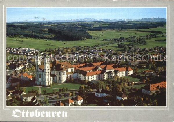 Ottobeuren mit Mieminger Hochgebirge und Allgäuer