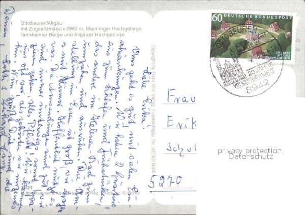 Ottobeuren mit Mieminger Hochgebirge und Allgäuer – Bild 2