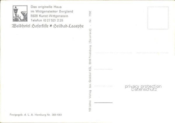 Bad Laasphe Waldhotel Haferkiste – Bild 2