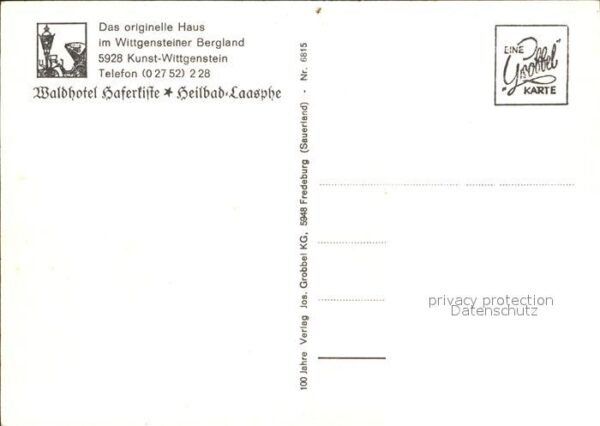 Bad Laasphe Waldhotel Haferkiste – Bild 2