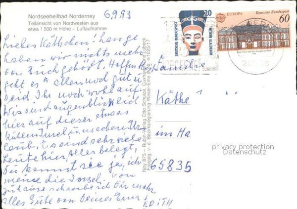 Norderney Nordseebad Fliegeraufnahme – Bild 2