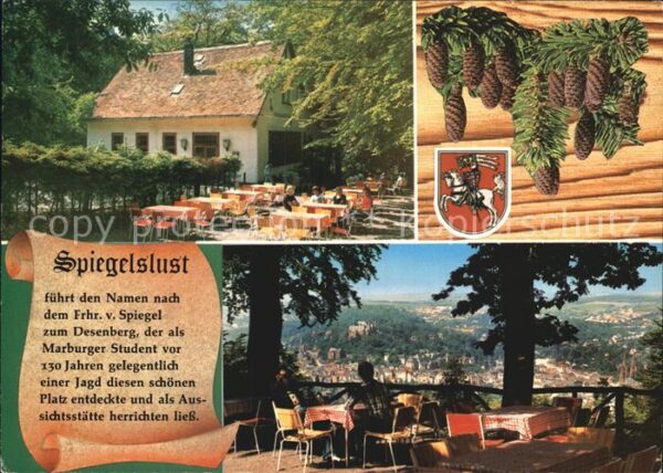Marburg Lahn Gaststätte Spiegelslust