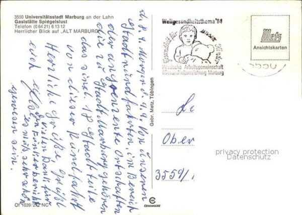 Marburg Lahn Gaststätte Spiegelslust – Bild 2