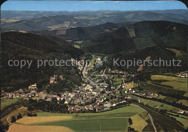 Bilstein Sauerland Fliegeraufnahme