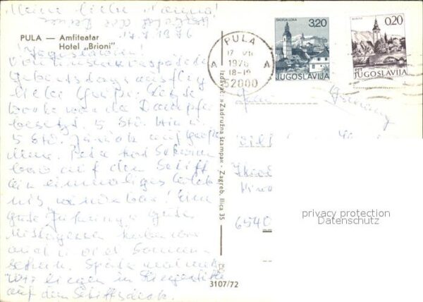 Pola Pula Croatia Amfiteatar Hotel Brioni – Bild 2