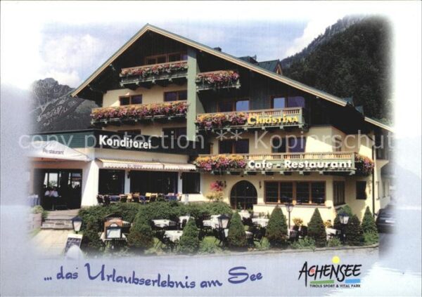 Pertisau Achensee Christina Cafe Restaurant