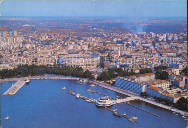 Pola Pula Croatia Veduta panoramica aerea
