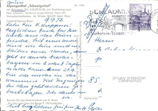 Rohrmoos Schladming Alpengasthof Schwaigerhof – Bild 2