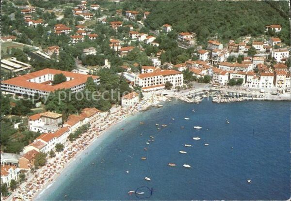 Moscenicka Draga Kroatien Fliegeraufnahme