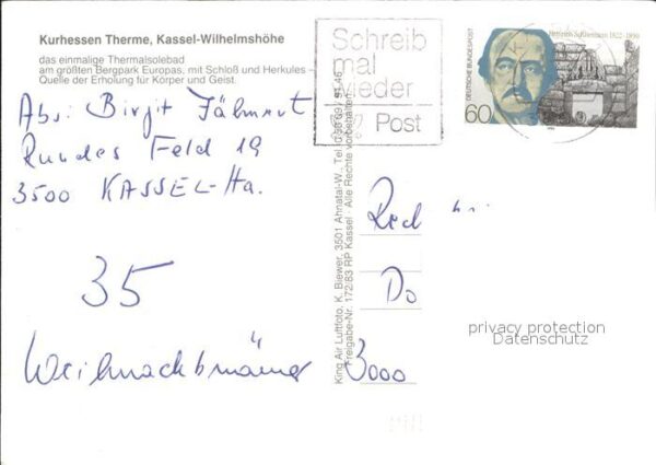 Wilhelmshoehe Kassel Kurhessen Therme Fliegeraufnahme – Bild 2