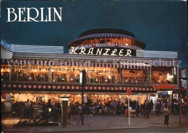 Berlin Cafe Kranzler am Kurfürstendamm