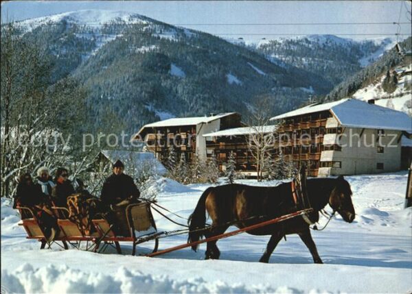 Bad Kleinkirchheim Kaernten Hotel Restaurant Alte Post Pferdeschlit