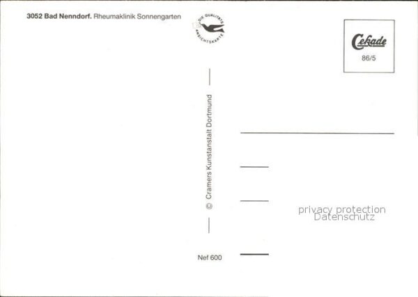 Bad Nenndorf Rheumaklinik Sonnengarten – Bild 2